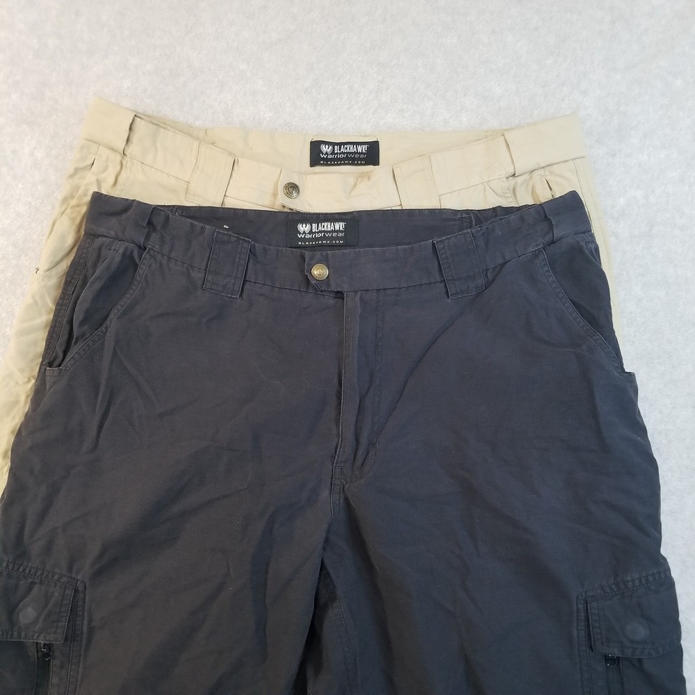 Blackhawk Pants Mens 42x26 Hemmed Black Tan Warrior Wear Ultralight Tactical Lot
